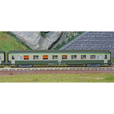 Set De 2 Voitures Voyageurs DEV AO SNCF REE Modeles NW278 2x B8