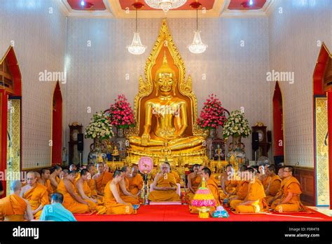 Thailand Bangkok Wat Traimit Der Tempel Des Goldenen Buddha