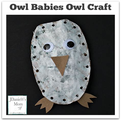 Owl Craft Based on the Book Owl Babies