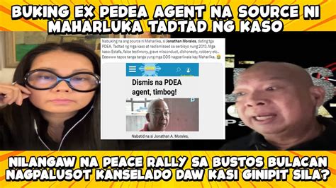 BUKING EX PDEA AGENT NA SOURCE NI MAHARLUKA TADTAD NG KASO YouTube