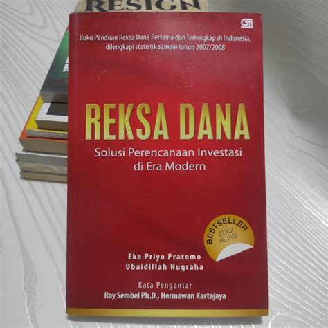 Jual Buku BEKAS ORI Reksa Dana Solusi Perencanaan Investasi Di Era