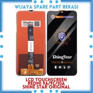 Jual LCD TOUCHSCREEN XIAOMI REDMI 9A 9C 10A SHINE STAR BLACK Kab