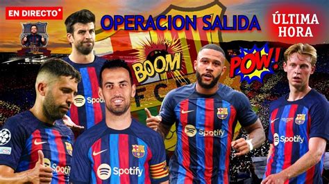 🚨 Ultima Hora BarÇa 💣 ¡operacion Salida 🔵🔴 Mercado De Invierno