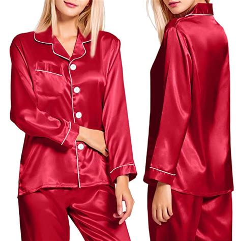 Satin Silk Long Pj Set Buy Online And Save Fast Delivery