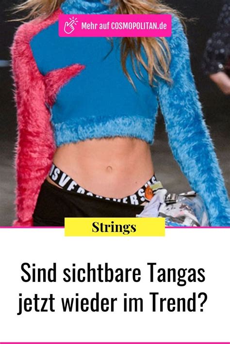 Sichtbarer String Zeigen Wir Unsere Tangas Jetzt Wieder