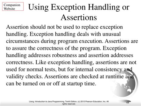 Ppt Chapter 12 Exception Handling And Text Io Powerpoint Presentation