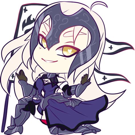 Fate Jeanne Alter Sticker By Mymzi On Deviantart