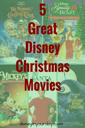 5 Great Disney Christmas Movies - Disney in your Day