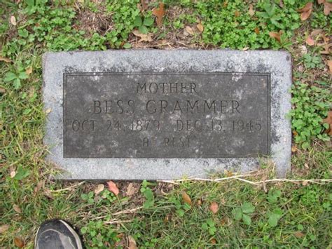 Bess Lee Stribling Grammer 1879 1945 Mémorial Find A Grave