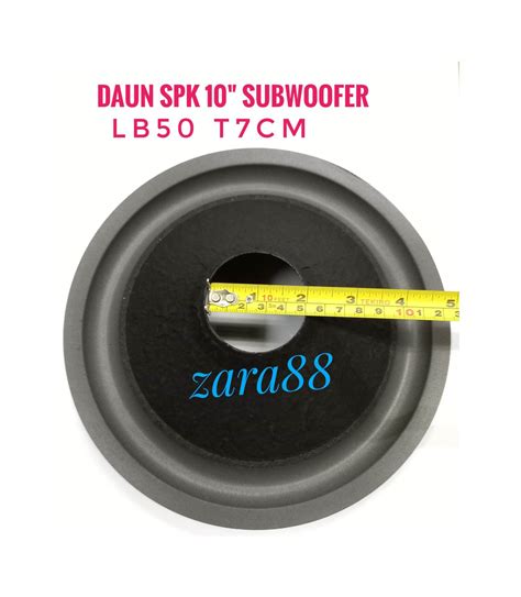 Daun Speaker Inch Subwoofer Lb Mm T Cm Lazada Indonesia