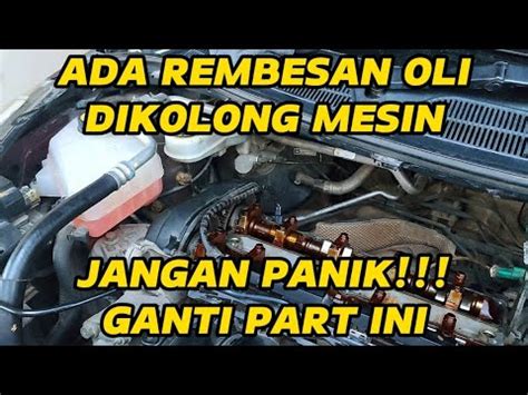 Mengatasi Rembesan Oli Di Bawah Mesin Mengganti Seal Cover Valve