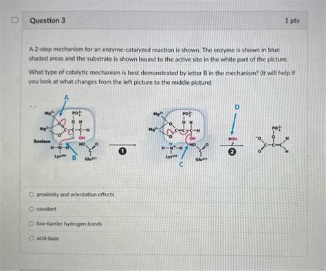 Solved A 2-step mechanism for an enzyme-catalyzed reaction | Chegg.com