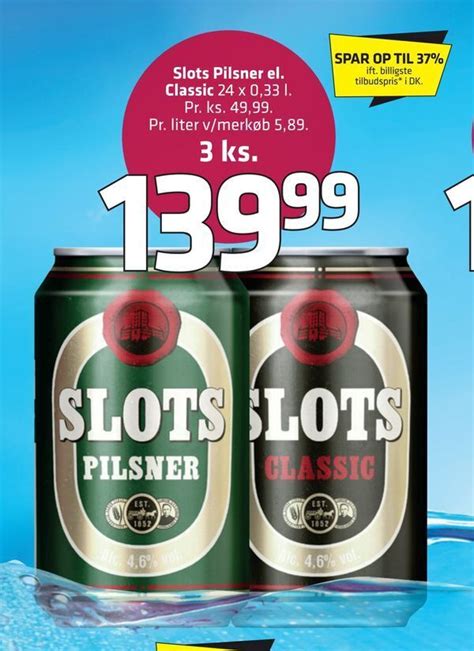 Slots Pilsner El Classic Tilbud Hos Fleggaard