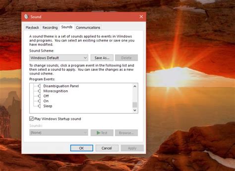 How To Enable Startup Sound In Windows 10 Hrtata