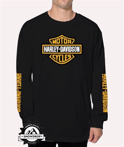 Jual Baju Kaos Lengan Panjang Harley Davidson 01 Di Lapak SNOWDROP