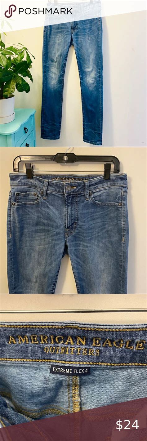 American Eagle Outfitters Extreme Flex Jeans Sz 4 Womens Jeans Skinny