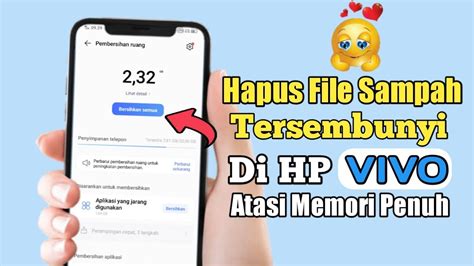 Cara Menghapus File Sampah Tersembunyi Hp Vivo YouTube