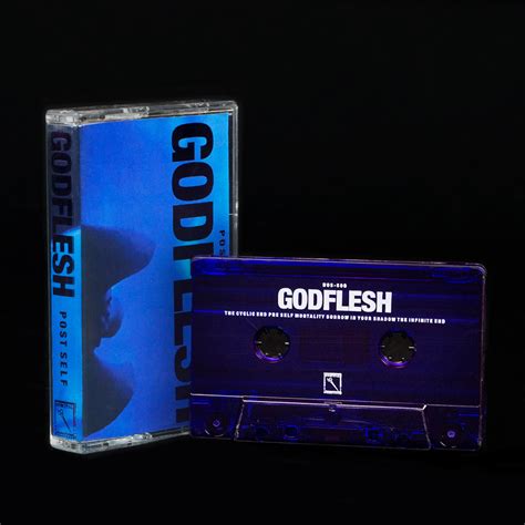 GODFLESH | POST SELF | CASSETTE 2nd pressing purple foil stamp and cas ...