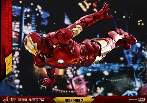 [info E Preordini] Hot Toys Iron Man Mark Iv And Suit Up Gantry Iron