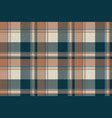 Check Classic Dark Plaid Fabric Texture Seamless Vector Image