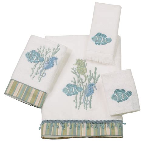 Avanti Linens Reef Life 4 Piece Towel Set