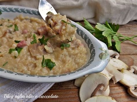 Risotto Funghi E Gorgonzola Ricetta Veloce