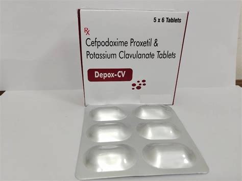 Cefpodoxime And Potassium Clavulanate Tablet At Rs 600 Box Budhanpur