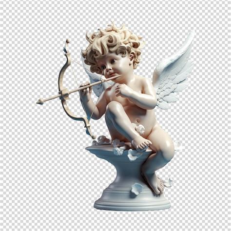 Cupido Isolado Em Fundo Transparente Png PSD Premium