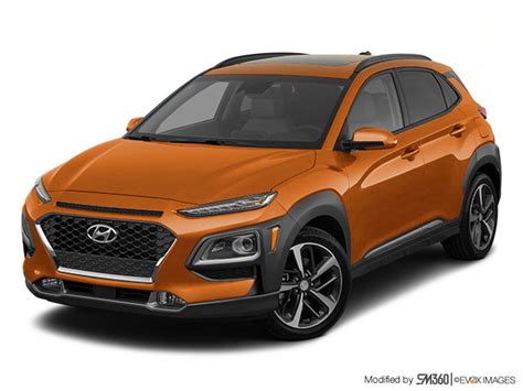 Hyundai Gallery The 2020 Kona Ultimate W Orange Colour Pack In Calgary