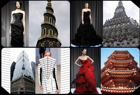 Moda inspirada en arquitectura innovación tridimensional Alto Nivel