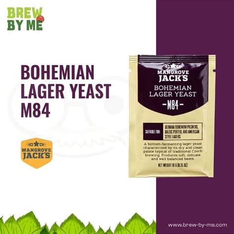ยีสต์ทำเบียร์ M84 Bohemian Lager - Mangrove Jack’s #homebrew | Shopee ...