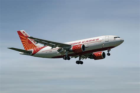 Air India Cargo Airbus A310 304 Mixed Media By Smart Aviation Pixels