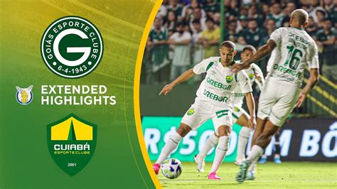 Goiás vs Cuiabá Extended Highlights Brasilerao Série A CBS Sports