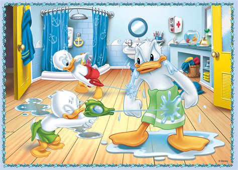 TREFL Puzzle 4w1 Myszka Miki Kaczor Donald 34118 7704421452