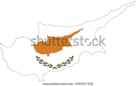 Map Flag Cyprus Vector Editable Flags Stock Vector (Royalty Free ...