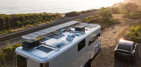 This Solar Powered Luxury Rv Has A Balcony And Can Charge Your Tesla