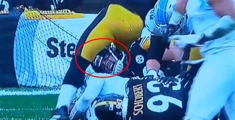 Pittsburgh Steelers Linebacker T J Watt Screams In Pain After Going Down With Knee Injury Video