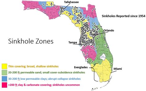 Florida Sinkholes Map 2025 - Melissa D. Owen