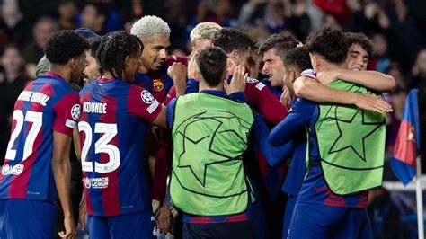 Resumen Y Goles Del Barcelona N Poles De La Champions League El