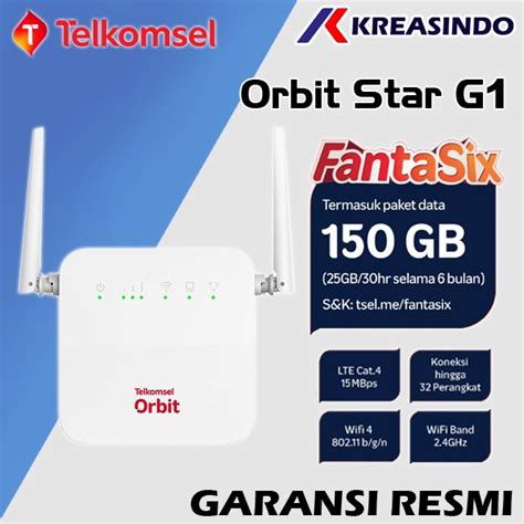 Jual Telkomsel Orbit Star G Hkm Hkm Modem Wifi G Bonus