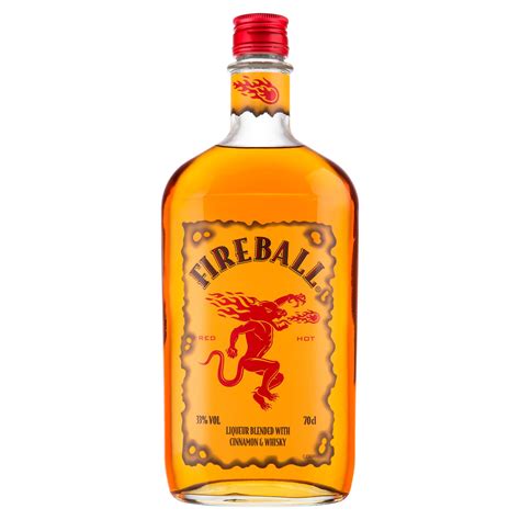 Fireball Cinnamon Whisky Liqueur 70cl Spirits And Pre Mixed Iceland Foods