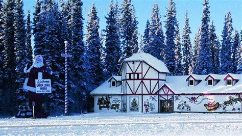 North Pole Alaska Santa Claus House Alaska Winter Tours And Vacations