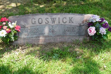 Cleo O Neal Smith Goswick Homenaje De Find A Grave