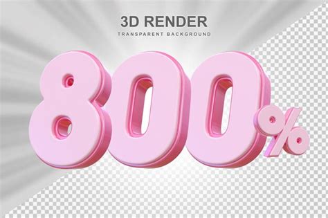 Premium Psd 800 Percent Discount Sale Off 3d