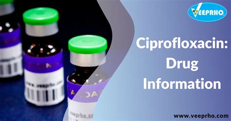 Ciprofloxacin Drug Information Veeprho