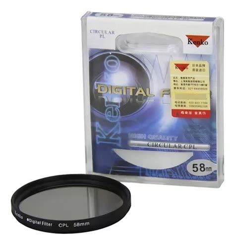 Filtro polarizador circular Kenko de 58 mm Cuotas sin interés