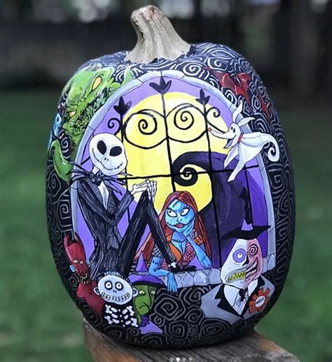 Amazing Painted Decorative Pumpkin Art Ideas For Halloween