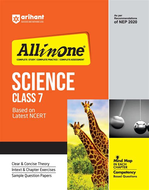 Arihant All In One Ncert Based Science For Class 7 2025 Malik Booksellers And Stationers