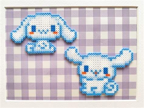 Cinnamoroll Perler Bead Pattern