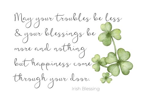 Irish Blessings Free Printables Hammons Nest